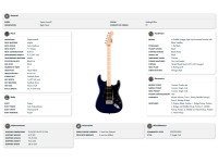 Fender Squier Sonic Strat HSS MN MNB Fender Squier Sonic Strat HSS MN MNB